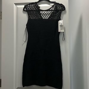 NWT Zara Black Dress. Size M.